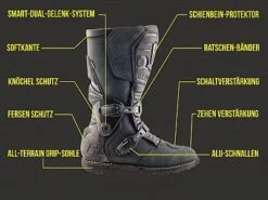 Gaerne Dakar, Stiefel Gore-Tex 31 Gaerne Dakar, Stiefel Gore-Tex -Interiors Geschaft g dakar gore tex black 39 67761 13