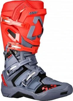 Leatt 5,5 FlexLock Graphene S22, Stiefel -Interiors Geschaft stiefel 5 5 flexlock grau rot 40 5 71758 2